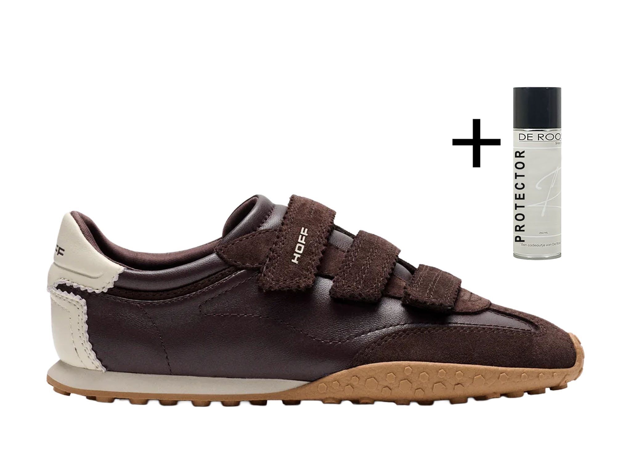 Hoff Hoff Sneakers Bridge Velcros Bruin