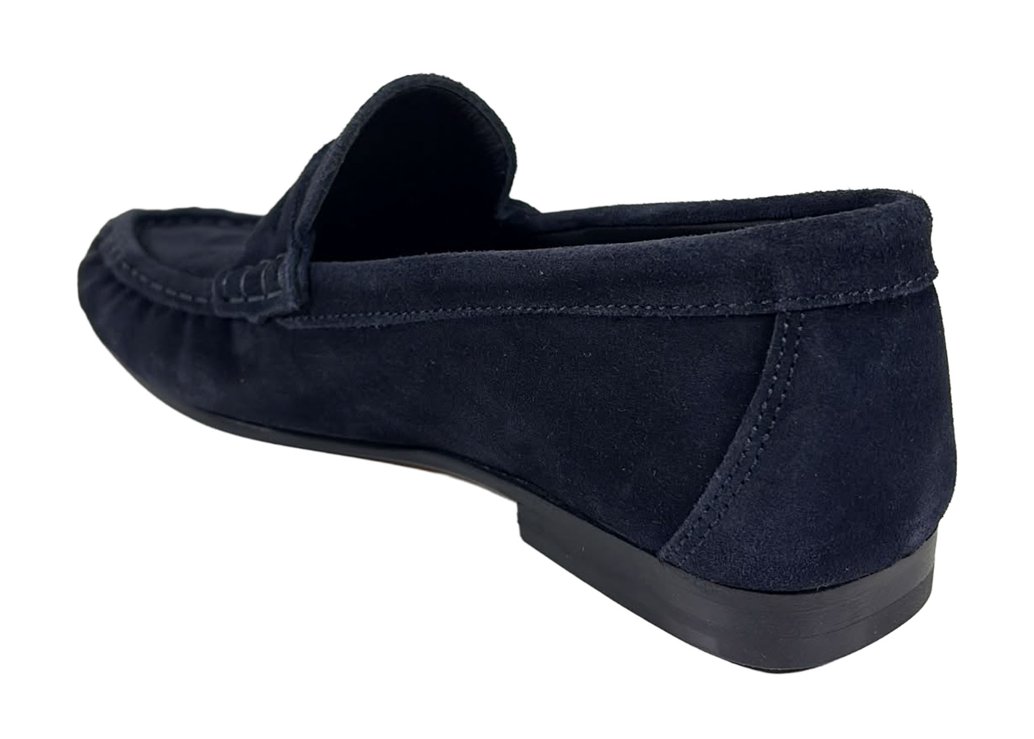 Posa Posa Loafer Wrinkle - Suede Navy