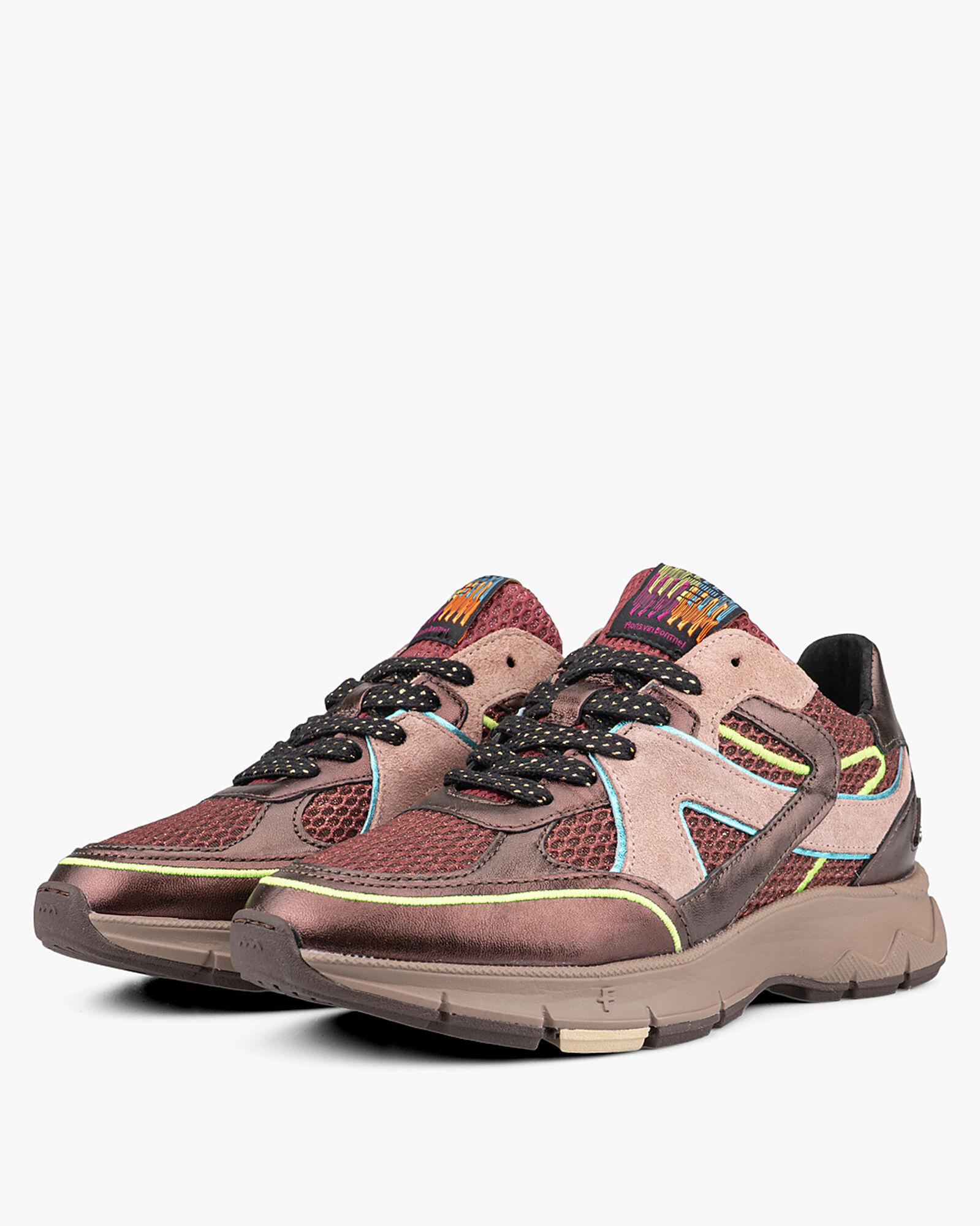 Floris van Bommel Floris van Bommel Sneaker Daysi 09.02 Bordeaux
