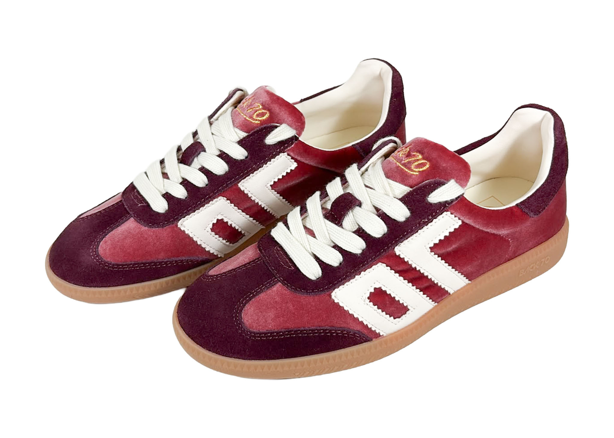 BACK 70 BACK 70 Sneaker Cloud Velvet Roze/ Bordeaux
