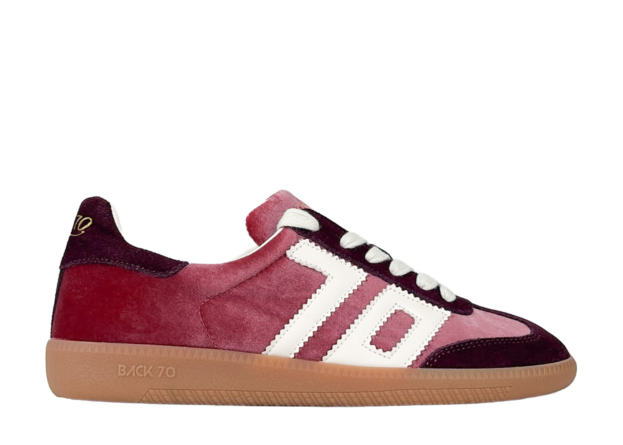 BACK 70 BACK 70 Sneaker Cloud Velvet Roze/ Bordeaux