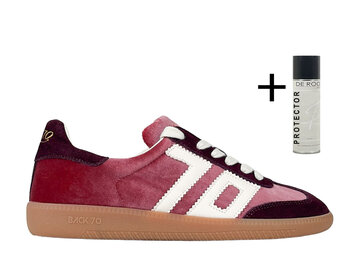 BACK 70 BACK 70 Sneaker Cloud Velvet Roze/ Bordeaux