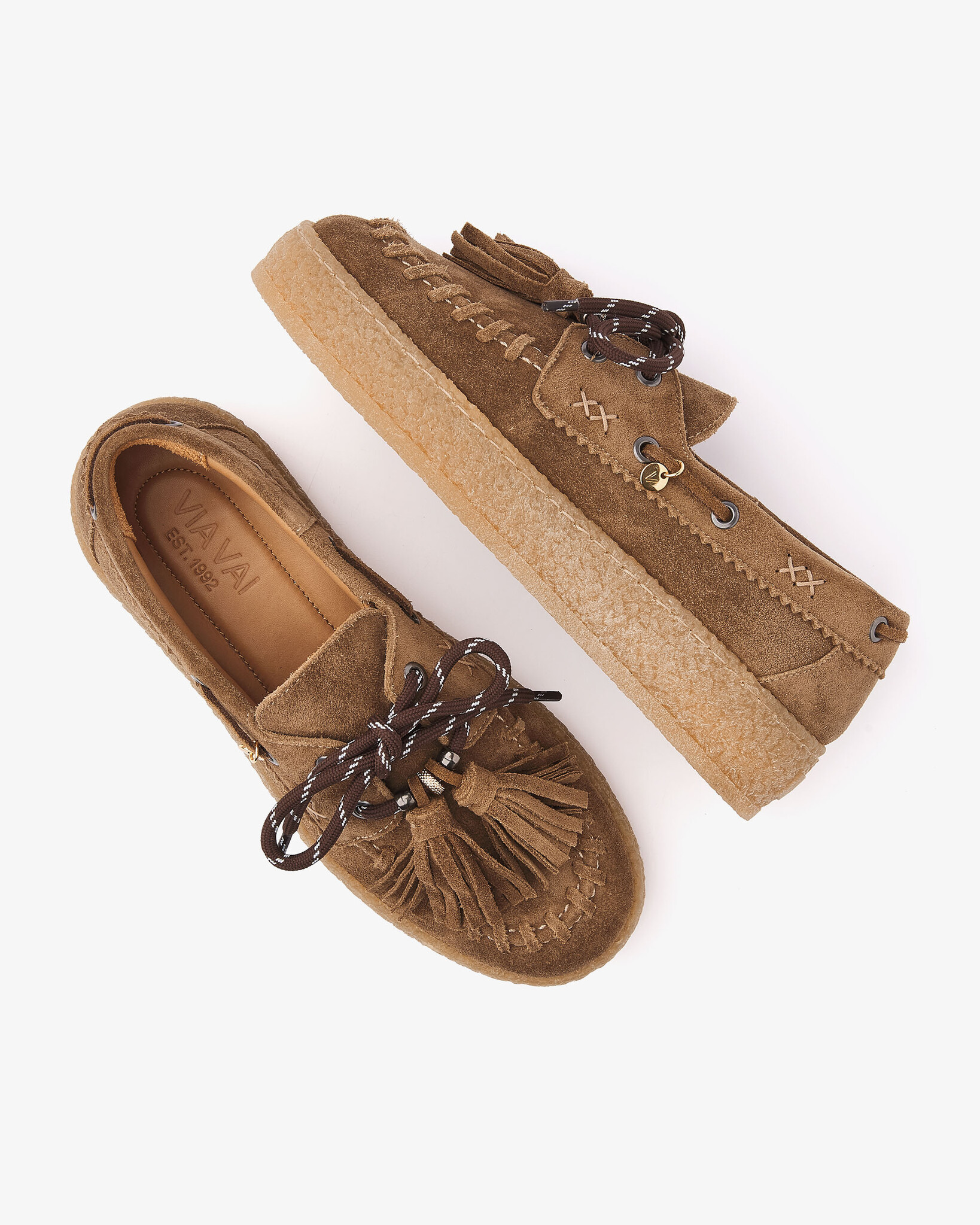 Via Vai VIA VAI Loafer Rox Romee 62502-01-1384 Khaki