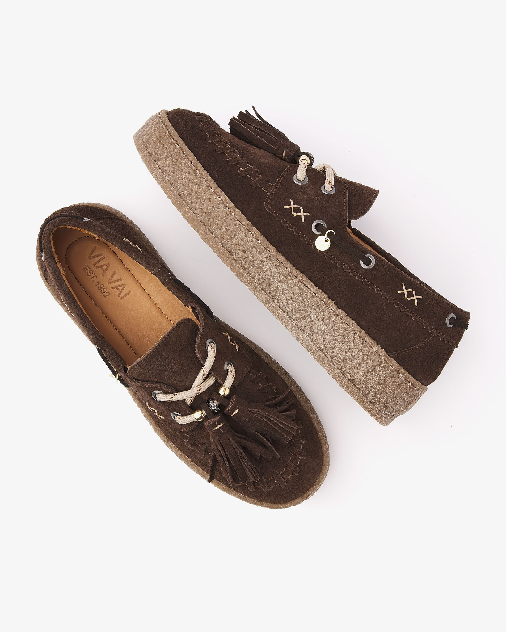 Via Vai VIA VAI Loafer Rox Romee 62502-01-316 Bruin