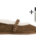 Posa Posa Ballerina St. Moritz Ballet Flats Tabacco