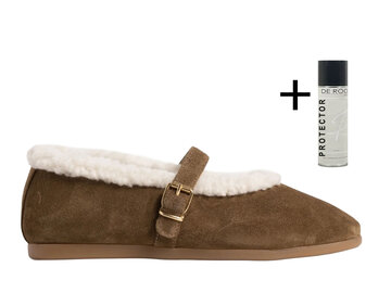 Posa Posa Ballerina St. Moritz Ballet Flats Tabacco