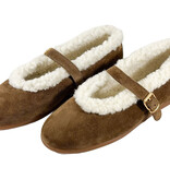 Posa Posa Ballerina St. Moritz Ballet Flats Tabacco