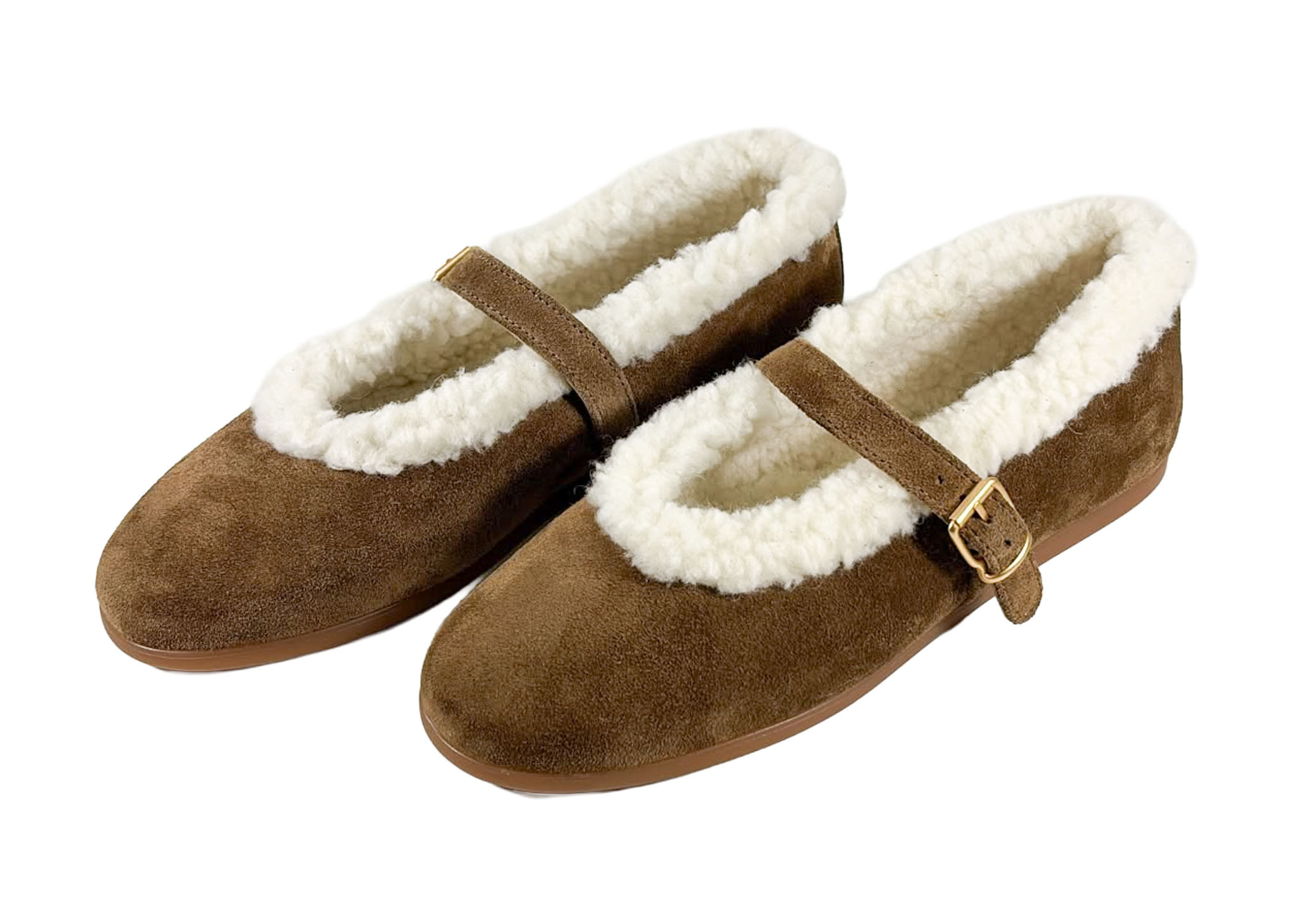 Posa Posa Ballerina St. Moritz Ballet Flats Tabacco