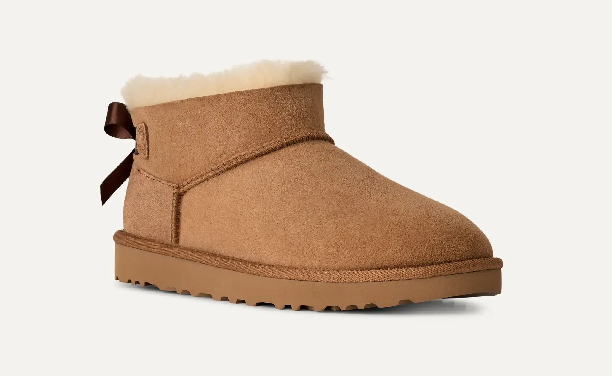 UGG UGG Laarzen Ultra Mini Bailey Bow 1185491 Chestnut