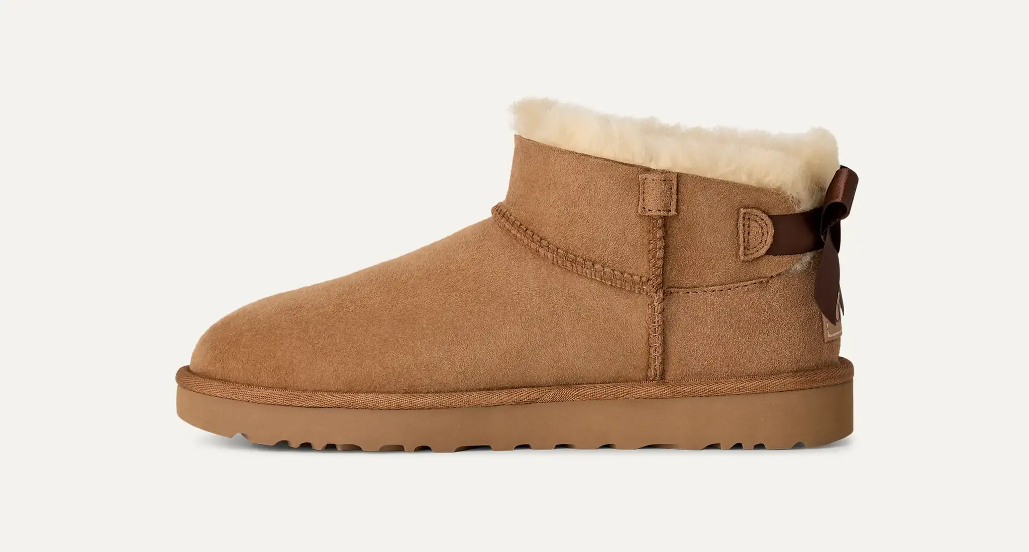 UGG UGG Laarzen Ultra Mini Bailey Bow 1185491 Chestnut