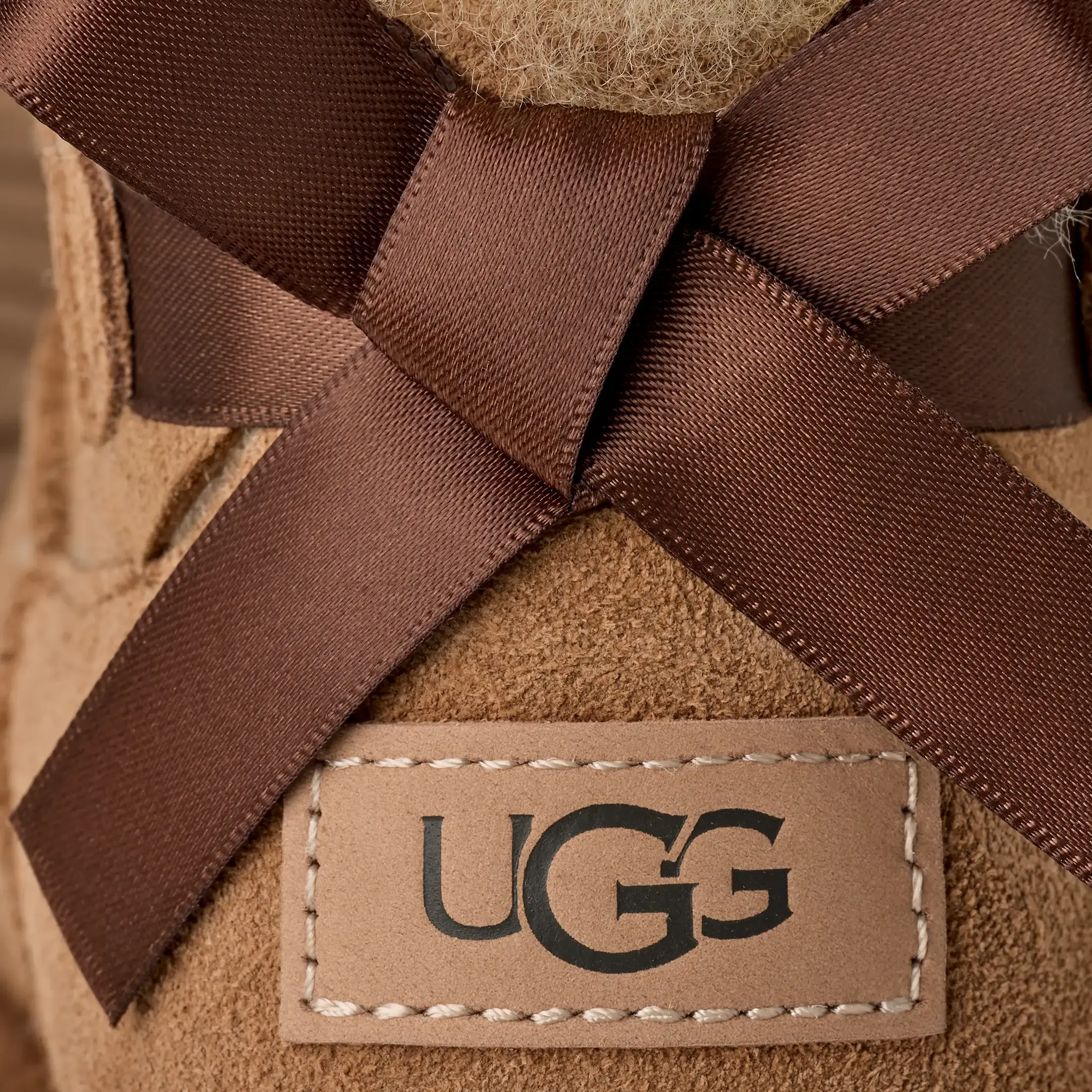 UGG UGG Laarzen Ultra Mini Bailey Bow 1185491 Chestnut