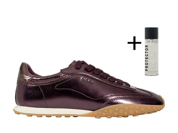 Hoff Hoff Sneakers Bridge Metallics Burgundy