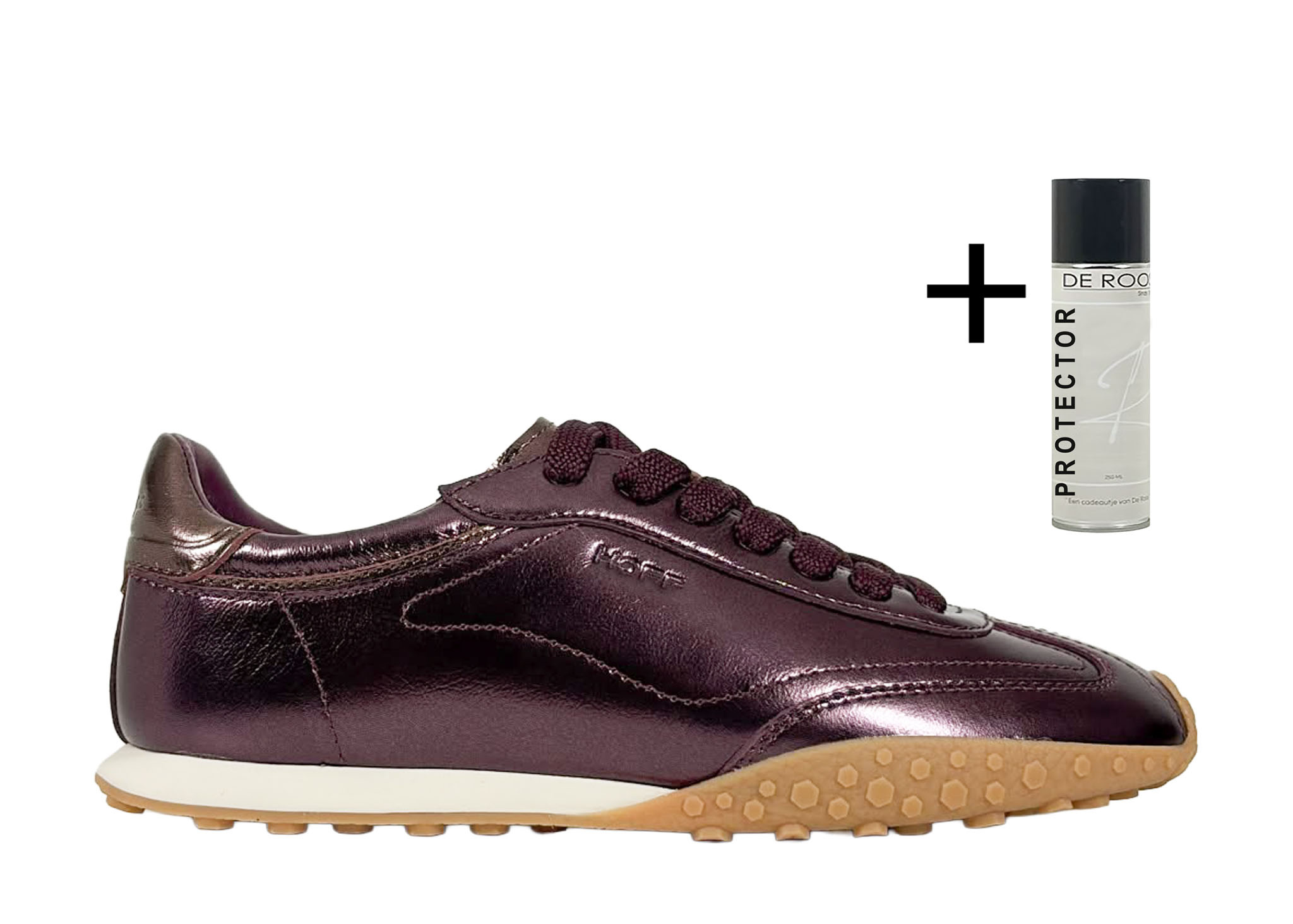 Hoff Hoff Sneakers Bridge Metallics Burgundy