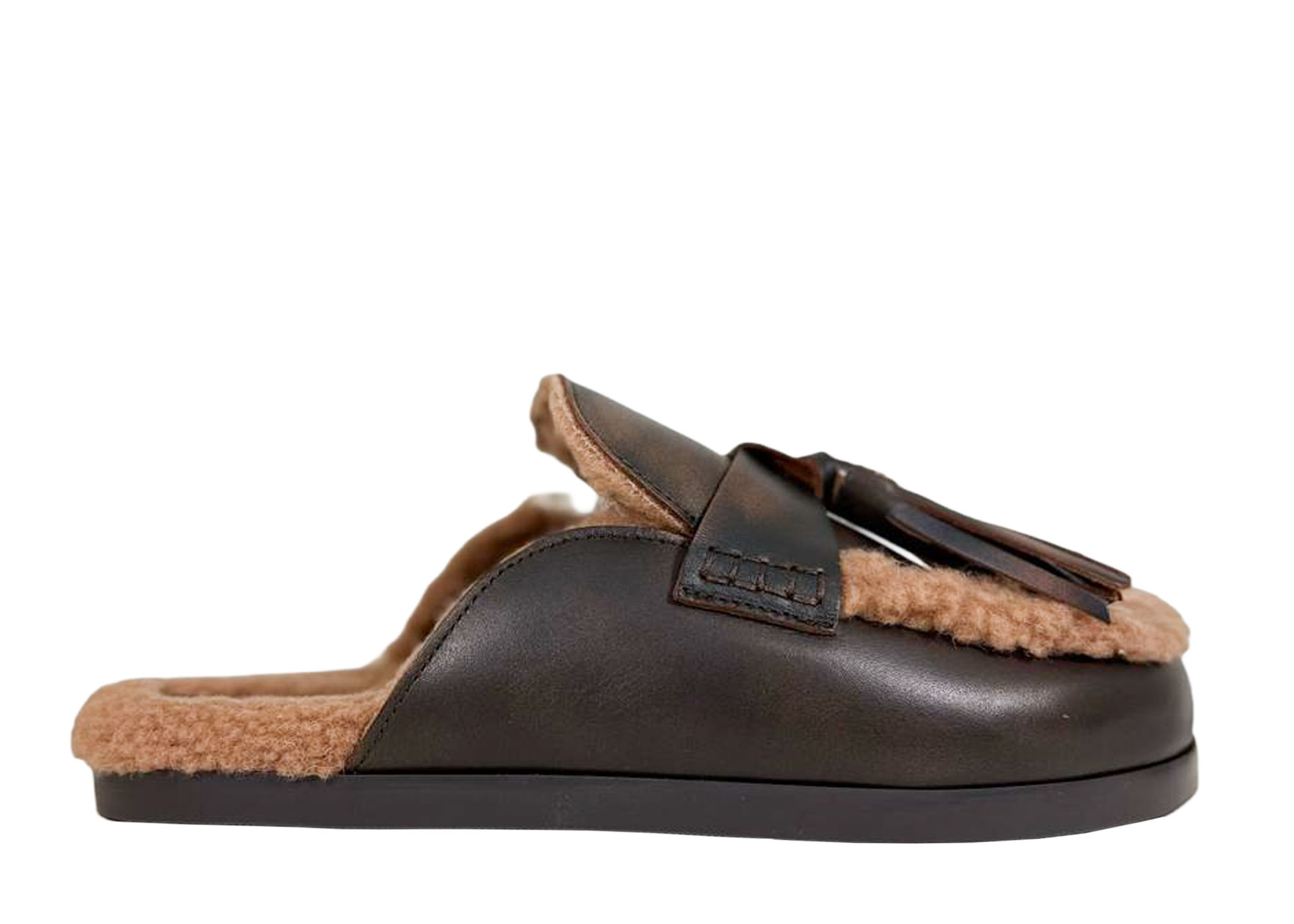 Posa Posa Muiltje Ranch Tassel Mule Coffee