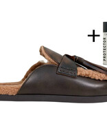 Posa Posa Muiltje Ranch Tassel Mule Coffee