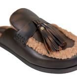 Posa Posa Muiltje Ranch Tassel Mule Coffee