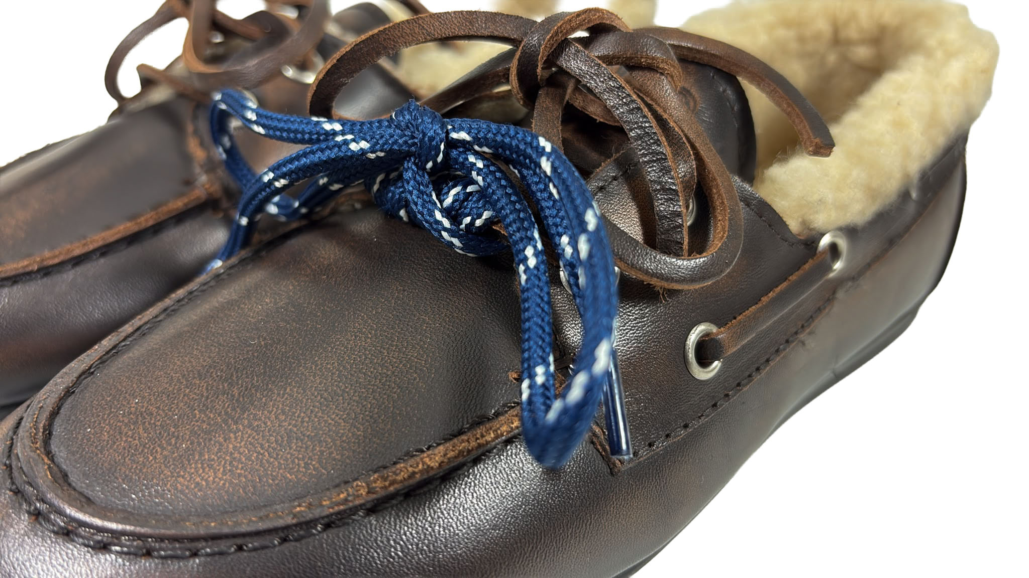 Posa Posa Boat Loafer Brushed Fur Coffee