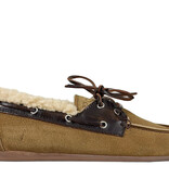 Posa Posa Boat Loafer Brushed Fur Coffee/ Caramelo