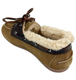Posa Posa Boat Loafer Brushed Fur Coffee/ Caramelo