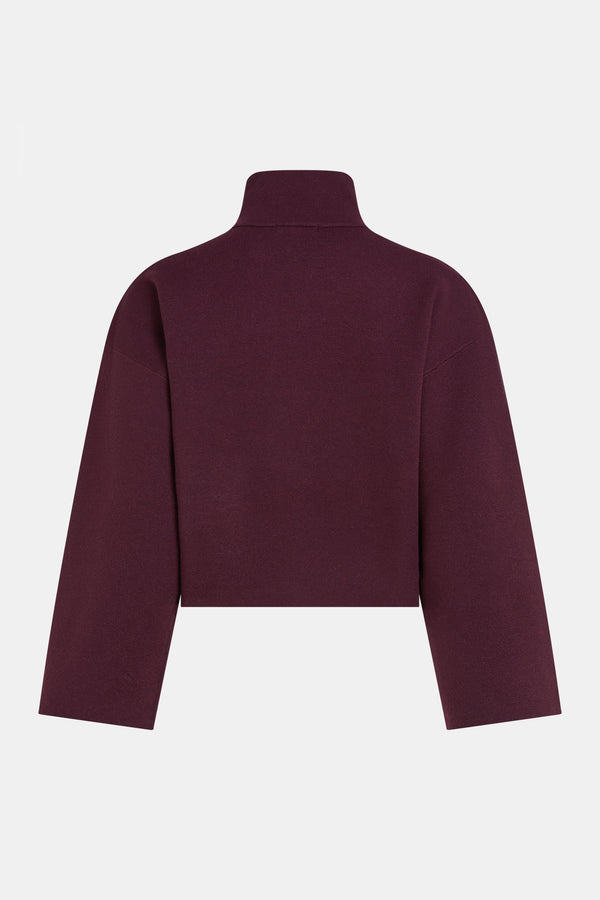 Penn & Ink Penn & Ink Trui W26B420 Aubergine