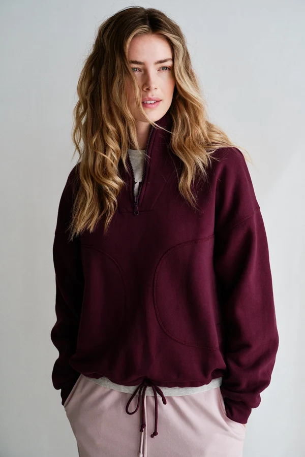Penn & Ink Penn & Ink Trui W26F1925 Aubergine