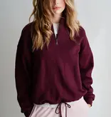 Penn & Ink Penn & Ink Trui W26F1925 Aubergine