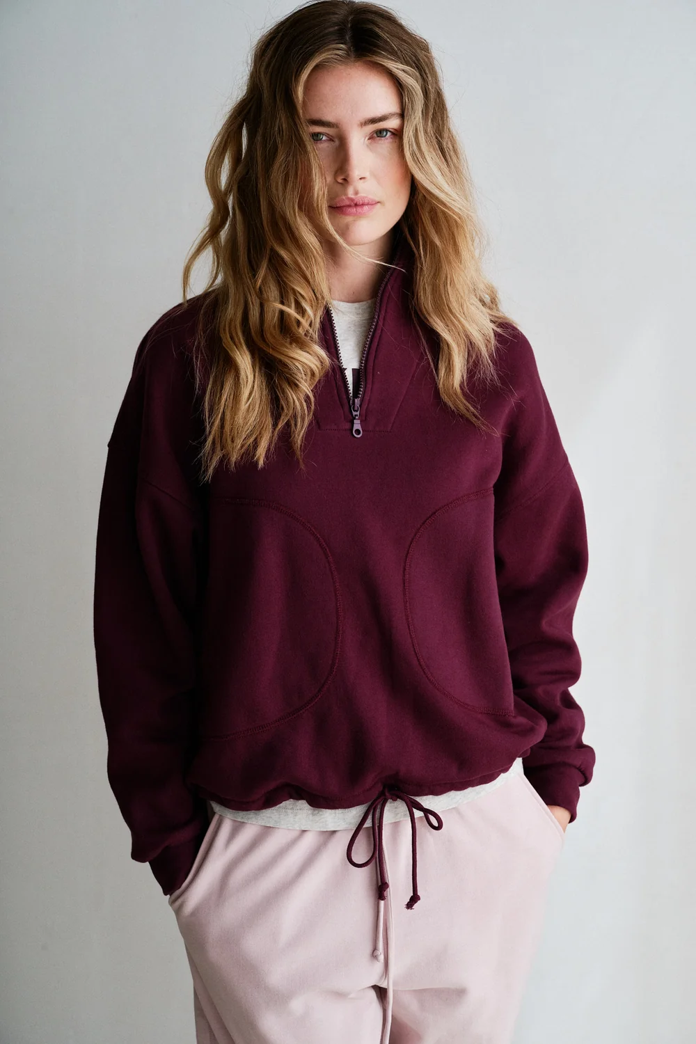 Penn & Ink Penn & Ink Trui W26F1925 Aubergine