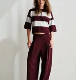 Penn & Ink Penn & Ink Broek W26N1760 Aubergine