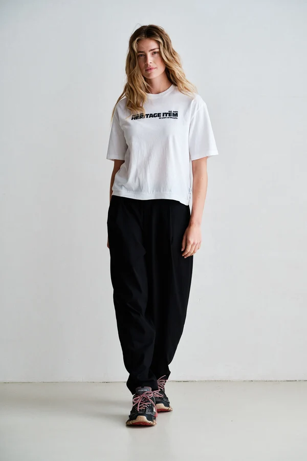 Penn & Ink Penn & Ink Broek W26N1760 Zwart