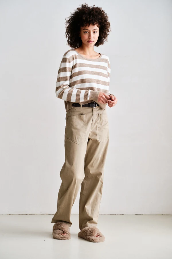 Penn & Ink Penn & Ink Broek W26Z902 Beige