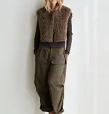 Penn & Ink Penn & Ink Gilet W26C383 Bruin