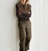 Penn & Ink Penn & Ink Gilet W26C383 Bruin
