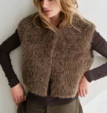 Penn & Ink Penn & Ink Gilet W26C383 Bruin