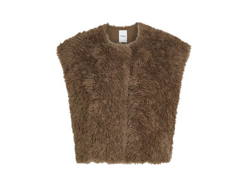 Penn & Ink Penn & Ink Gilet W26C383 Bruin