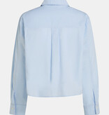 Penn & Ink Penn & Ink Blouse W26Z913 Licht Blauw