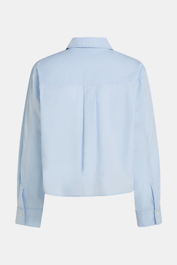 Penn & Ink Penn & Ink Blouse W26Z913 Licht Blauw