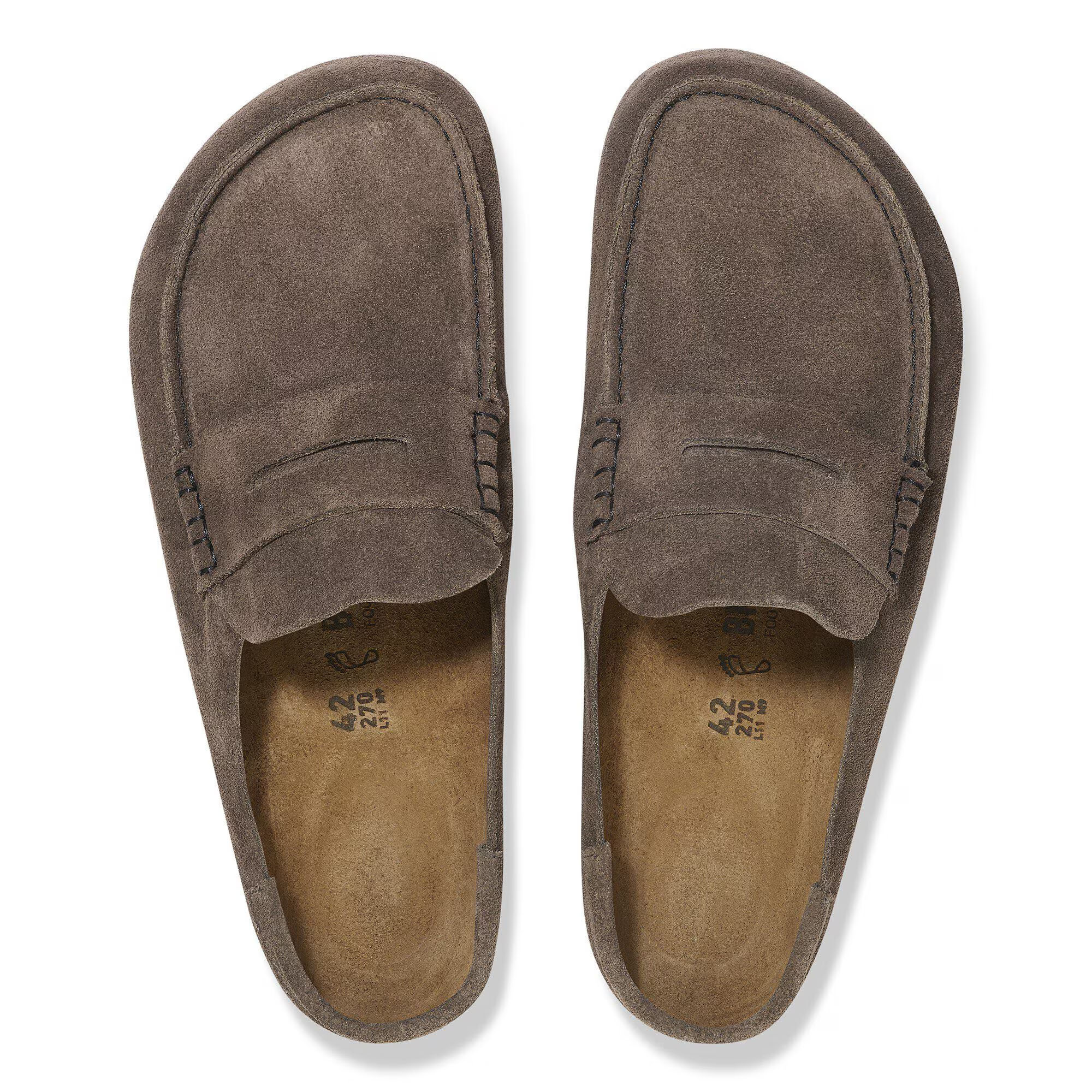 Birkenstock Birkenstock Instapper Naples Wrapped 1029712 Concrete Gray