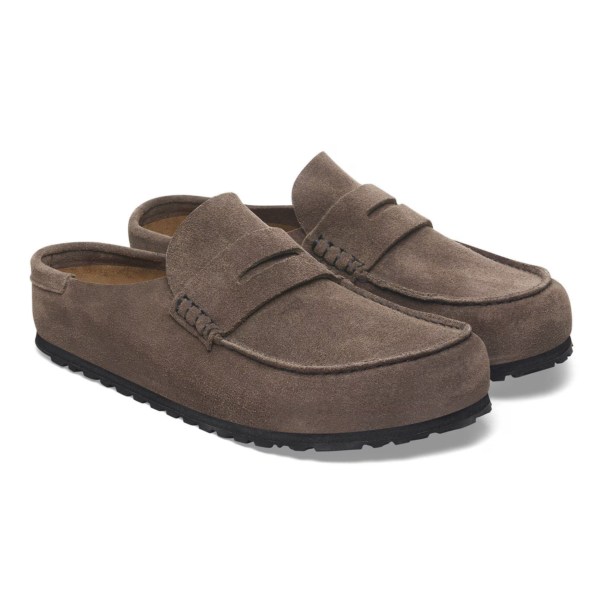 Birkenstock Birkenstock Instapper Naples Wrapped 1029712 Concrete Gray