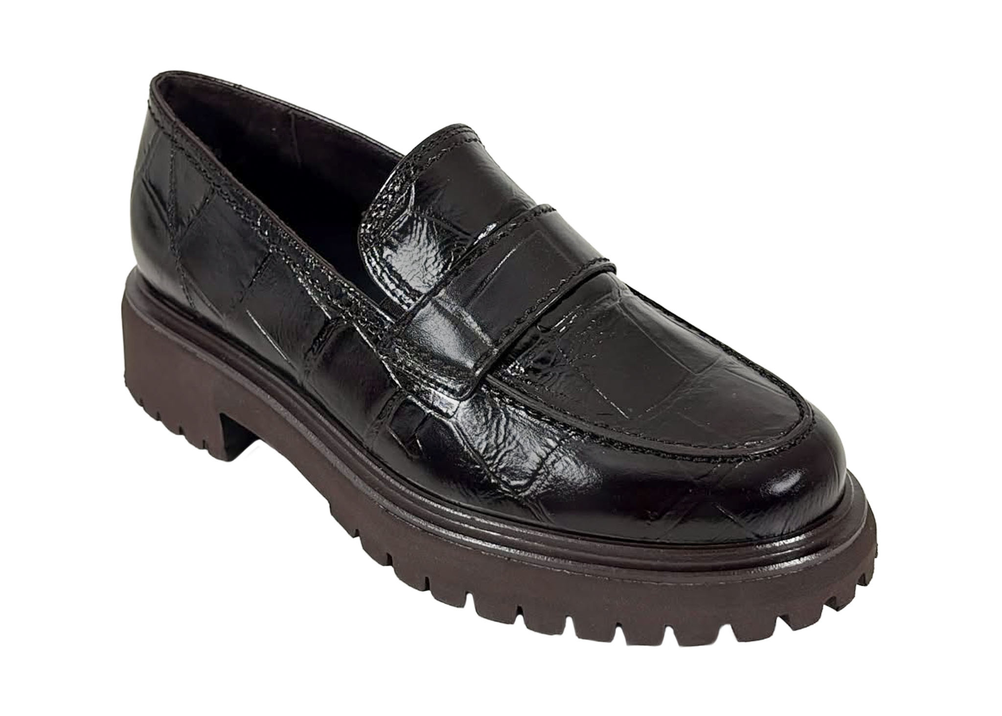 Paul Green Paul Green Instapper 1249-001 Croco Bruin