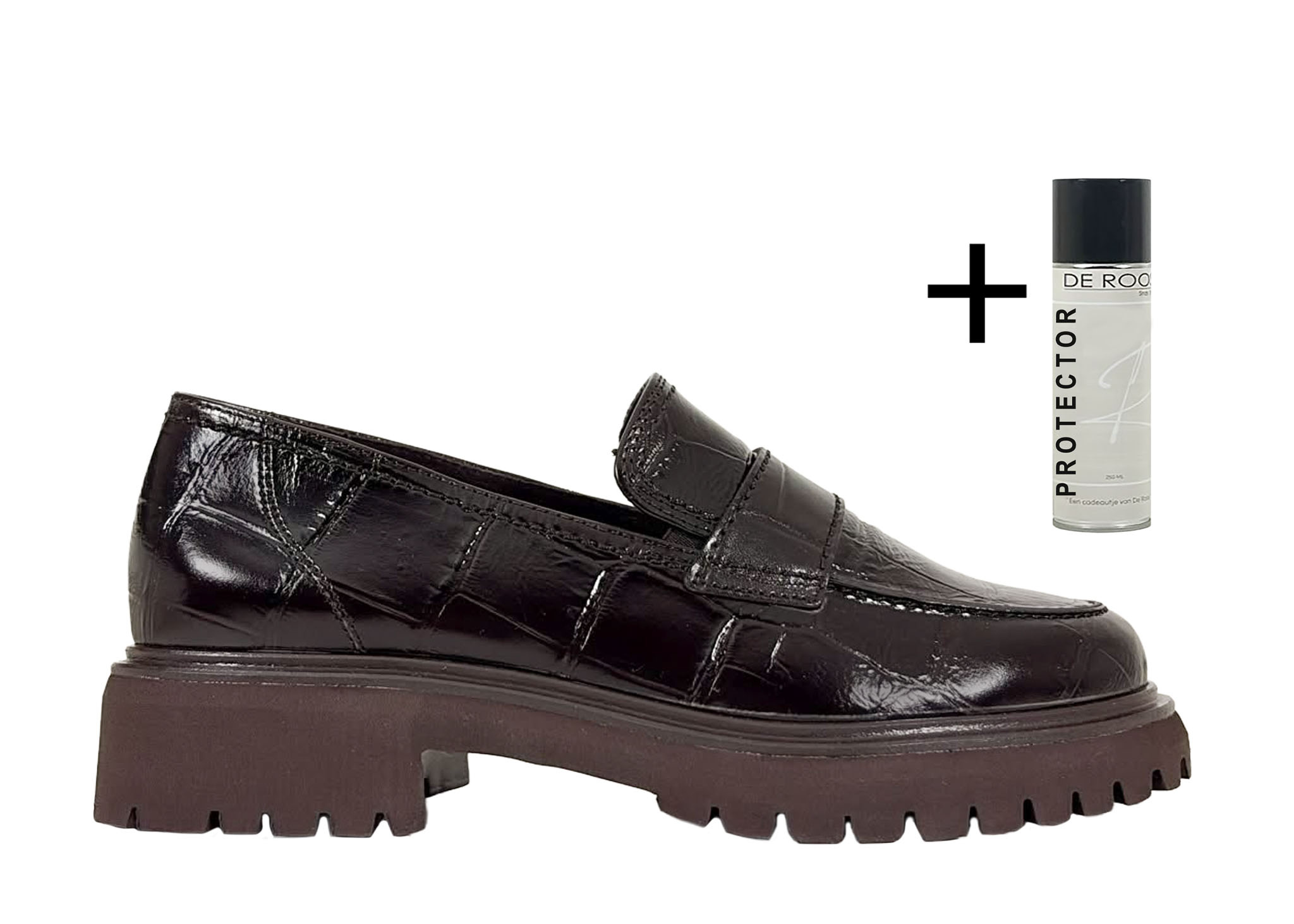 Paul Green Paul Green Instapper 1249-001 Croco Bruin