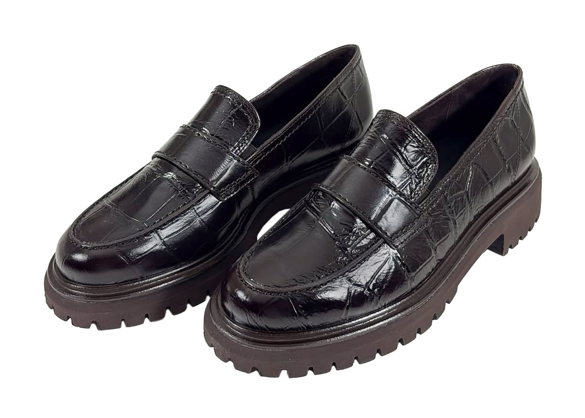 Paul Green Paul Green Instapper 1249-001 Croco Bruin