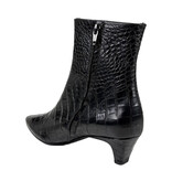 Paul Green Paul Green Enkellaarsje 8288-046 Croco Zwart