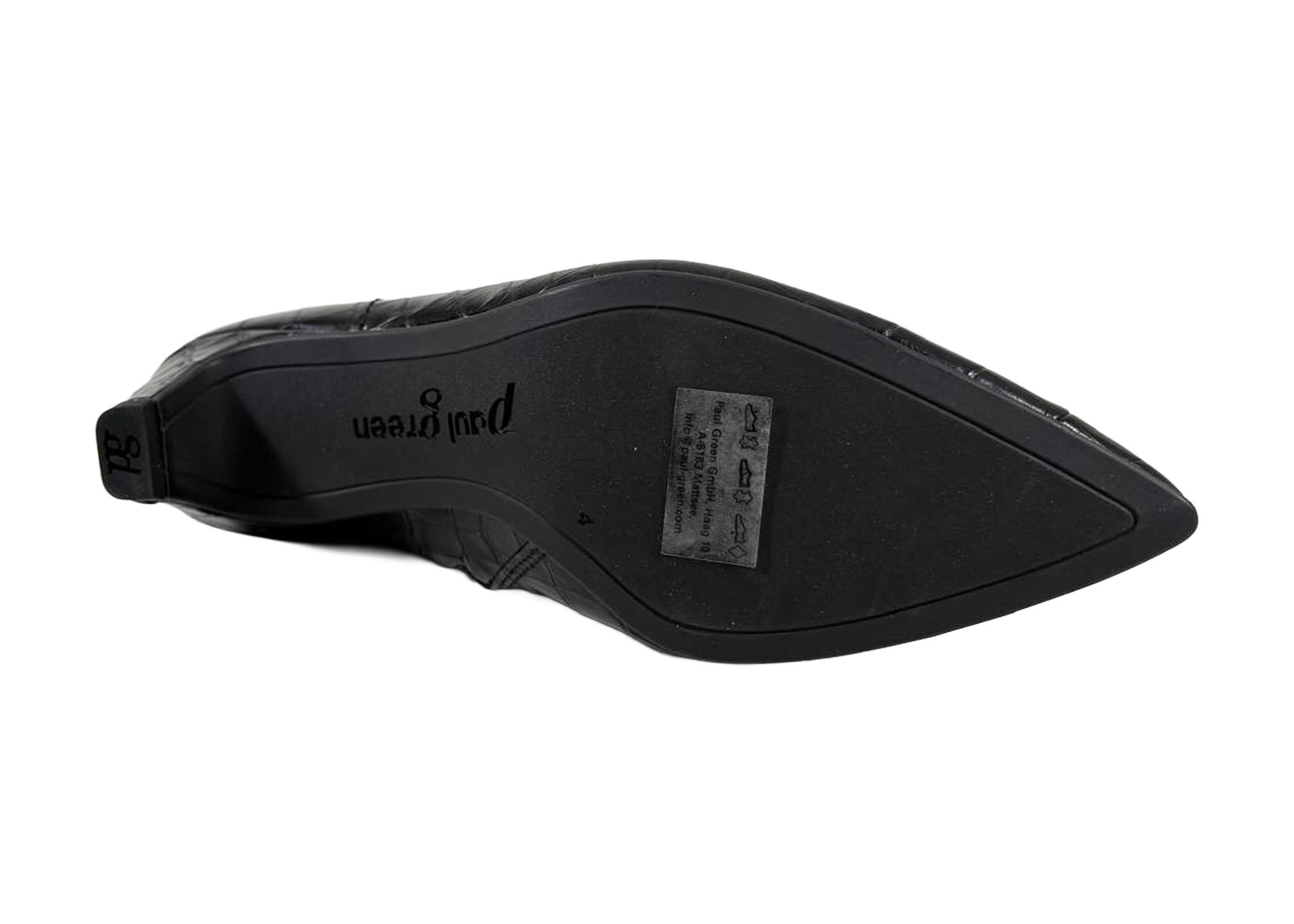 Paul Green Paul Green Enkellaarsje 8288-046 Croco Zwart