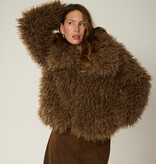 Goosecraft Goosecraft Jas Lynn Coat Donker Bruin