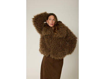 Goosecraft Goosecraft Jas Lynn Coat Donker Bruin