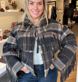 Goosecraft Goosecraft Jas Sophie Fringe Check Wool Multi