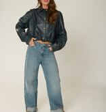 Goosecraft Goosecraft Jas Brigit Collar Bomber Antra Grijs