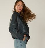 Goosecraft Goosecraft Jas Brigit Collar Bomber Antra Grijs