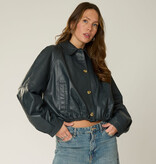 Goosecraft Goosecraft Jas Brigit Collar Bomber Antra Grijs