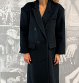 Goosecraft Goosecraft Ivy Coat Wool Mix Blauw